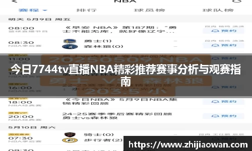今日7744tv直播NBA精彩推荐赛事分析与观赛指南